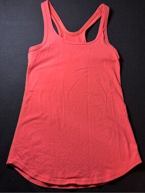 Lululemon Cool Racerback Tank | Coral | Size 4 | Luon Fabric